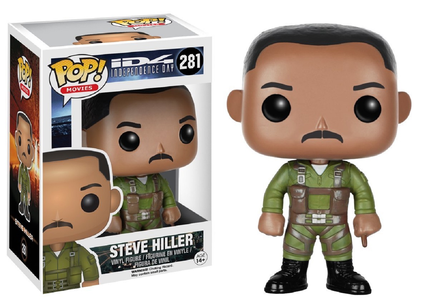 INDEPENDENCE DAY Figurine POP! Movies Vinyl Steve Hiller 9 cm