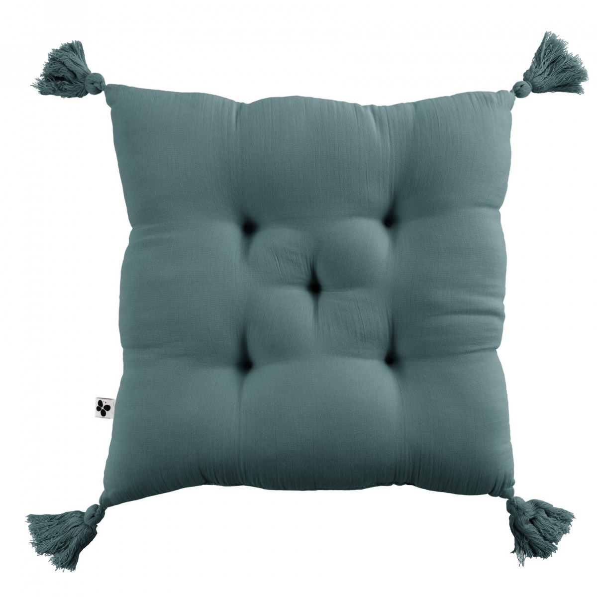 Coussin de chaise Assise matelasse gaze de coton