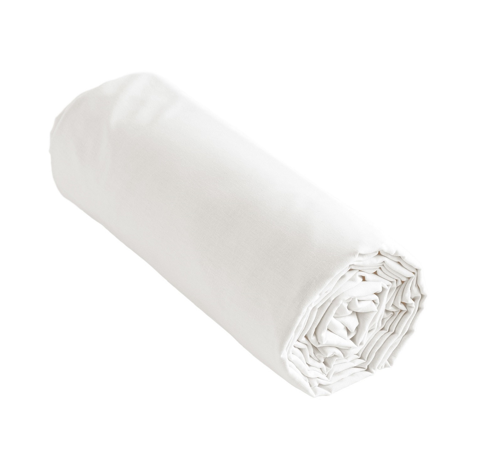 Drap housse ambre blanc 160 x 200 cm