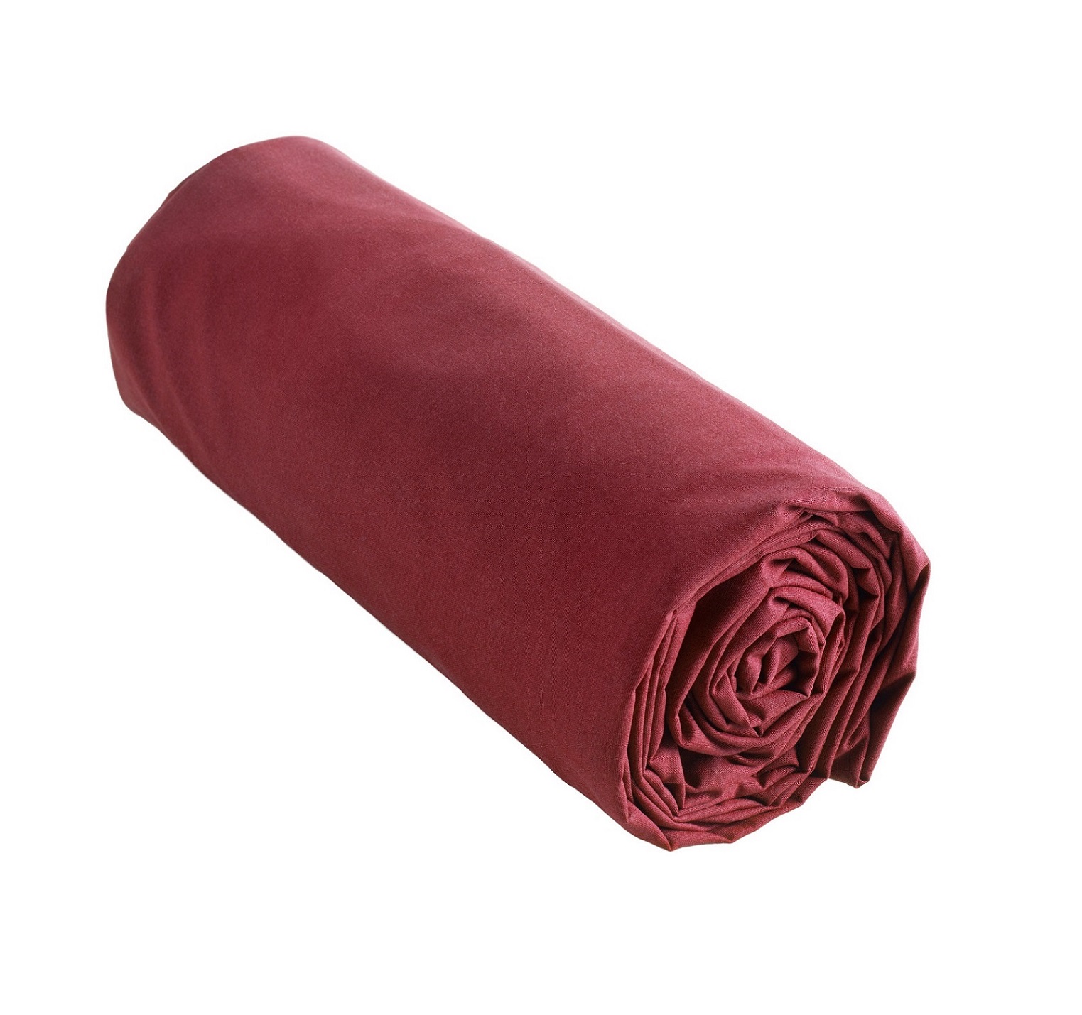 Drap housse ambre rouge 180 x 200 cm