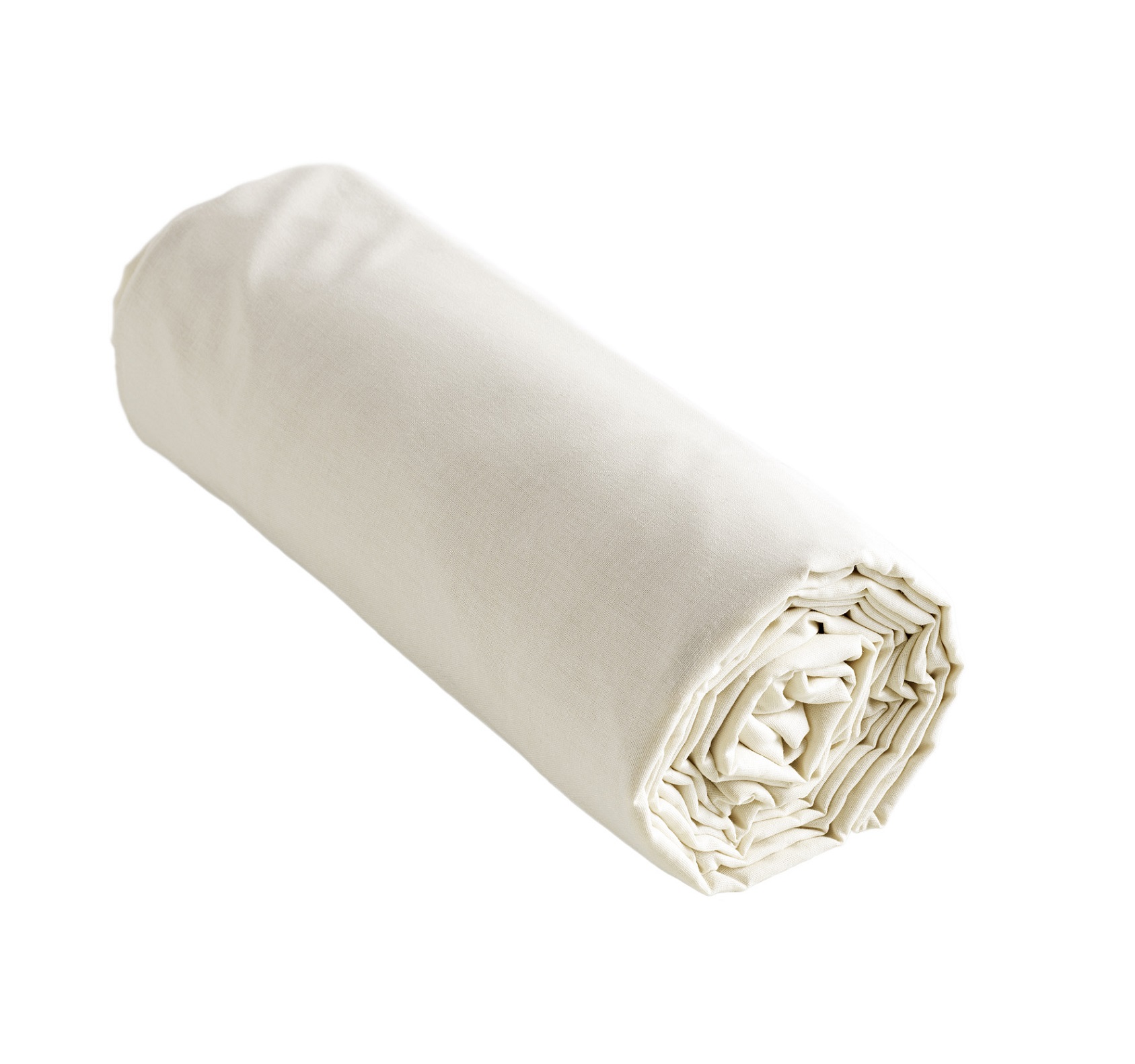 Drap housse ambre creme 140 x 190 cm