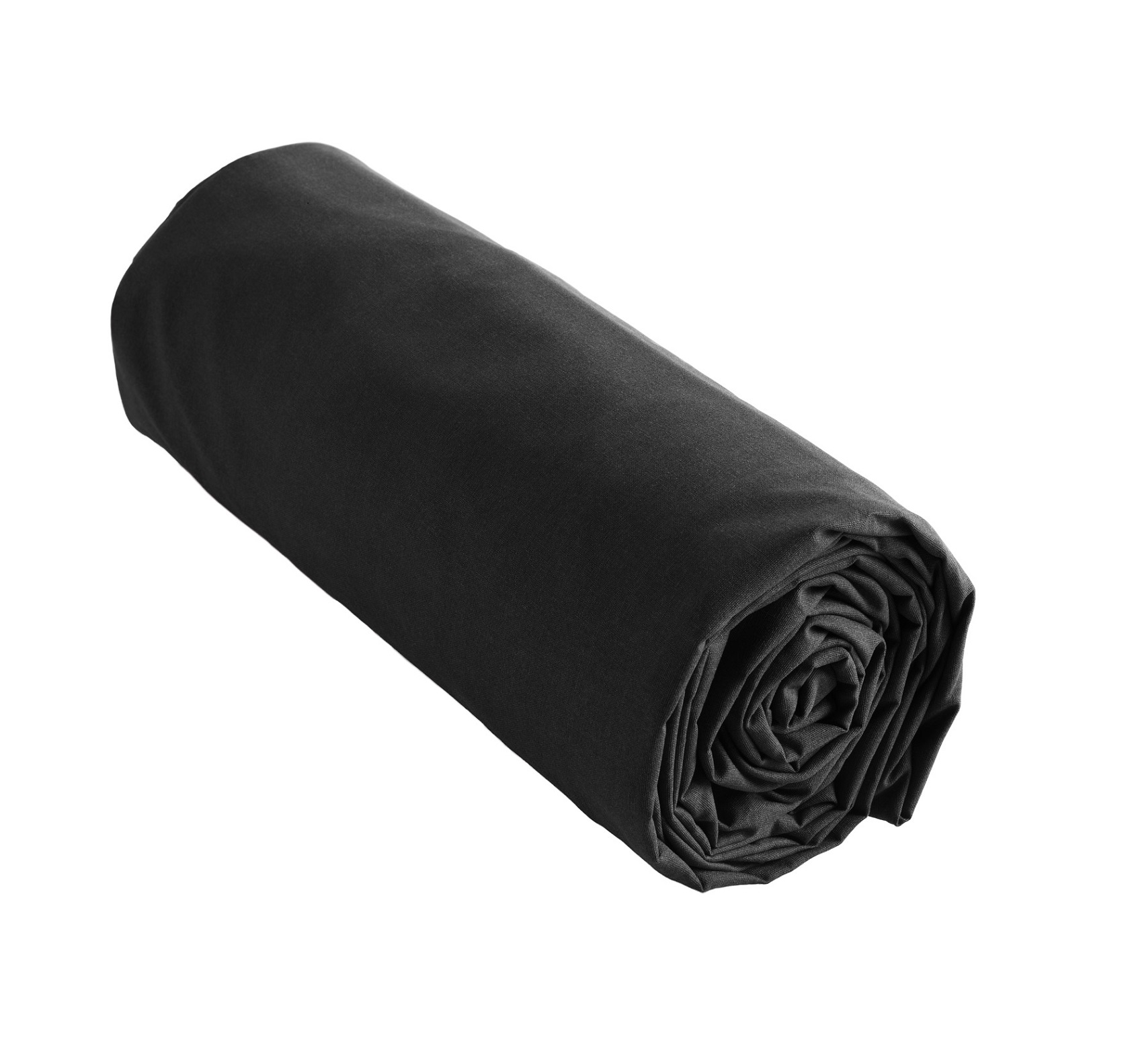 Drap housse ambre noir 140 x 190 cm