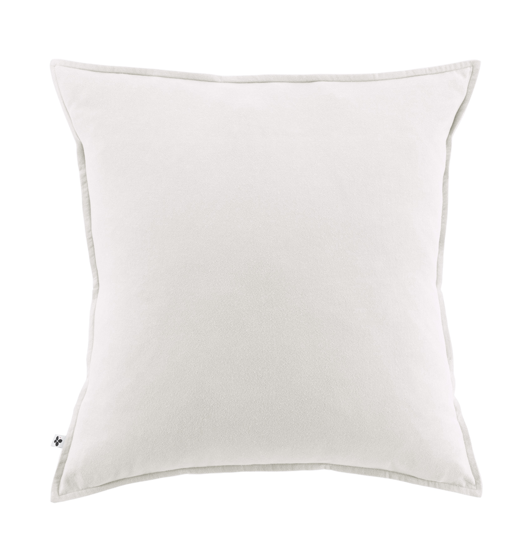 Taie d'oreiller flanelle 63 x 63 cm Candice Neige