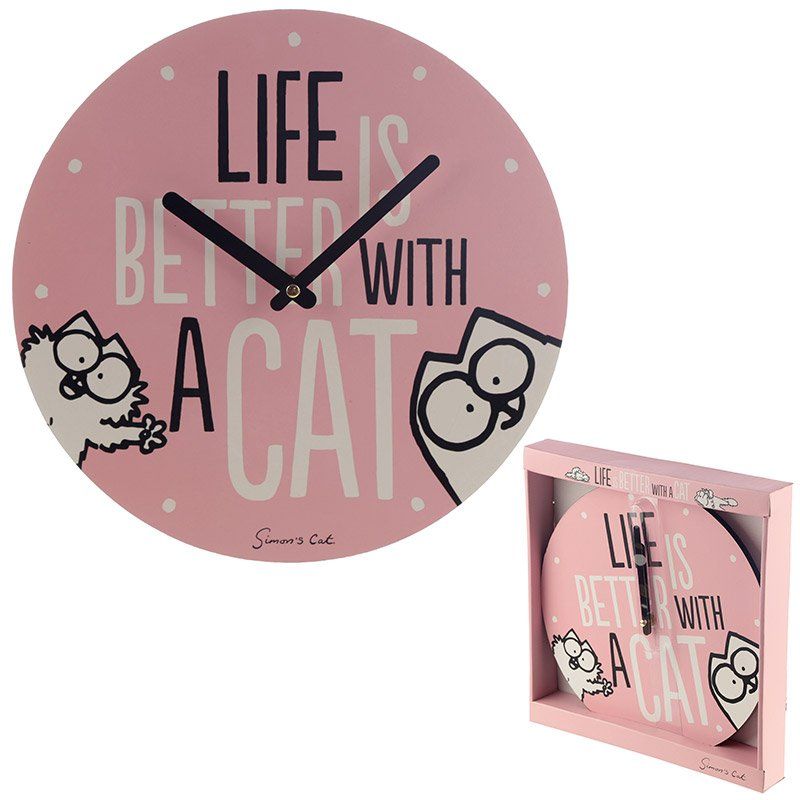 Horloge Chat Simon's Cat