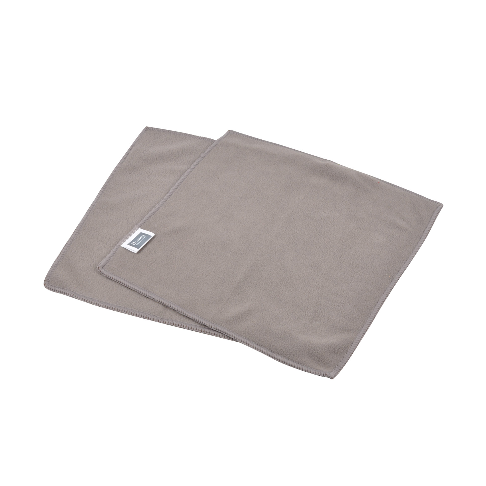 2 Chiffons anti statiques meuble taupe