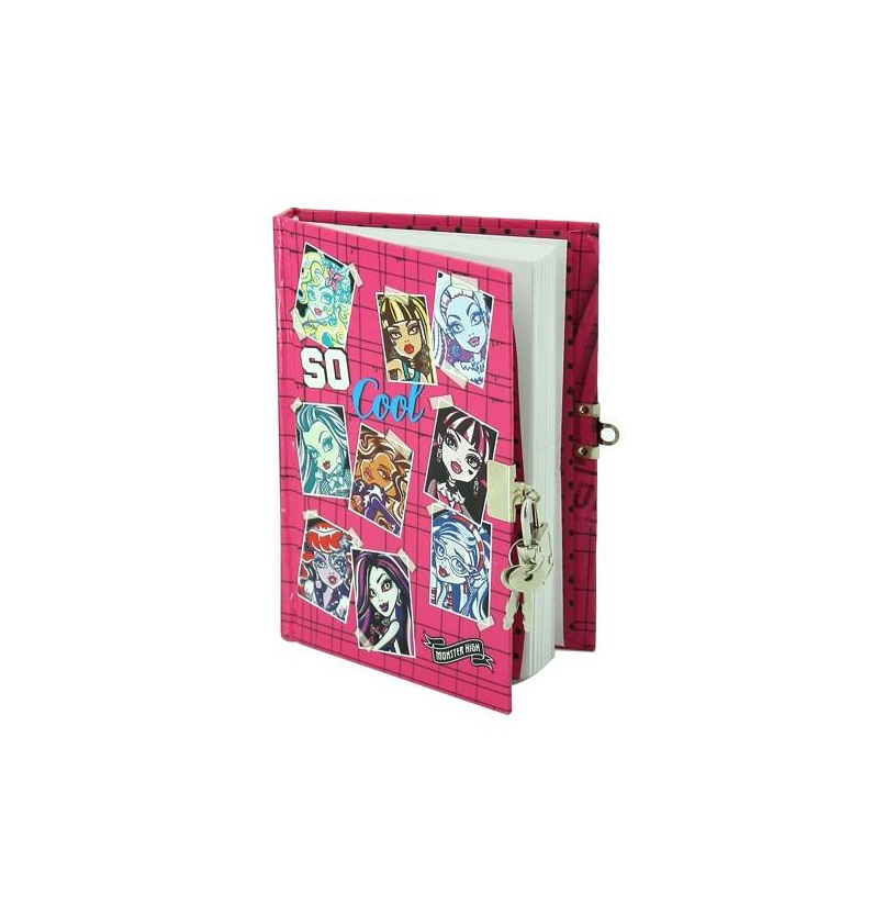 MONSTER HIGH Journal intime avec cadenas So Cool Journal intime