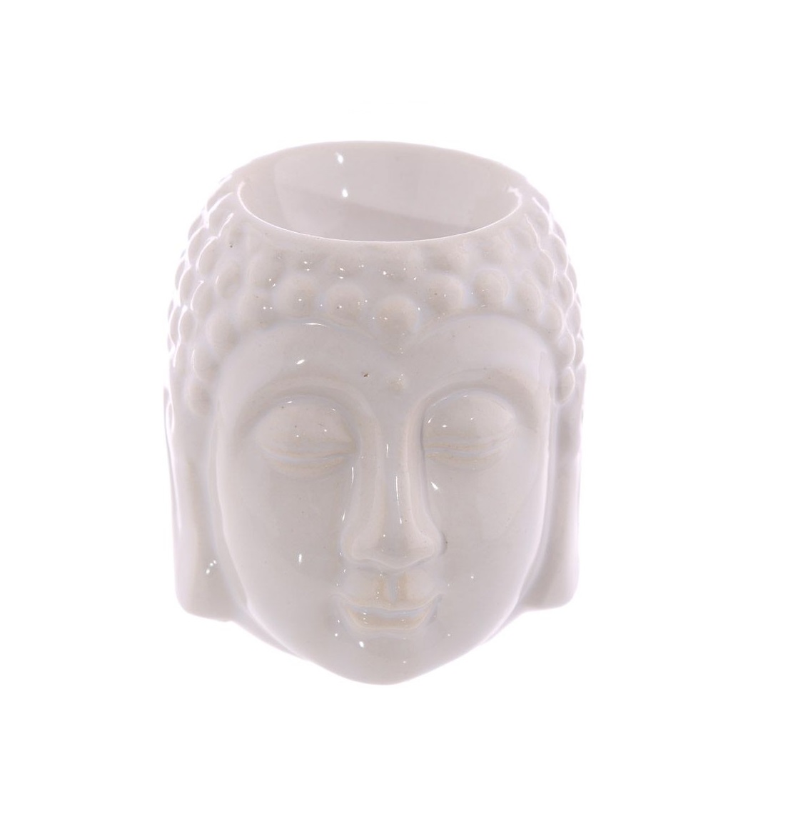 Brule parfum tete bouddha blanc