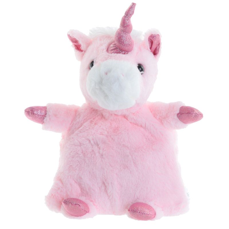 Bouillotte peluche Licorne micro-ondes