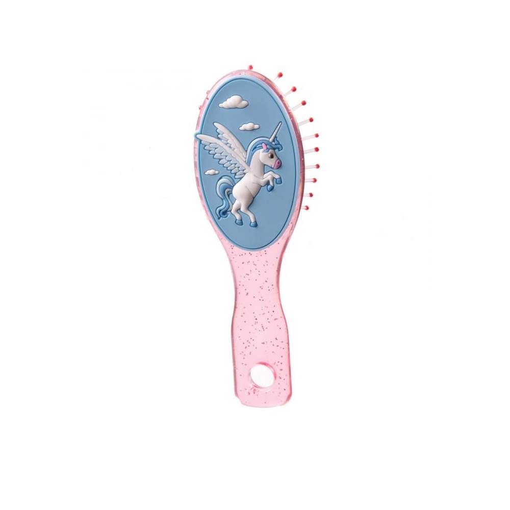 Brosse  cheveux Fun Girls Licorne bleu