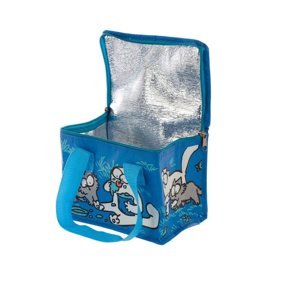 Sac  repas isotherme Simon's cat bleu