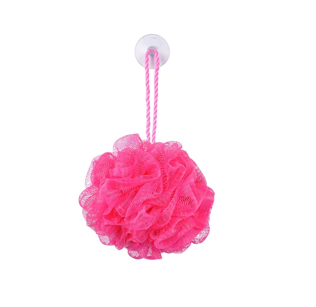 Fleur de douche pour le bain fuschia