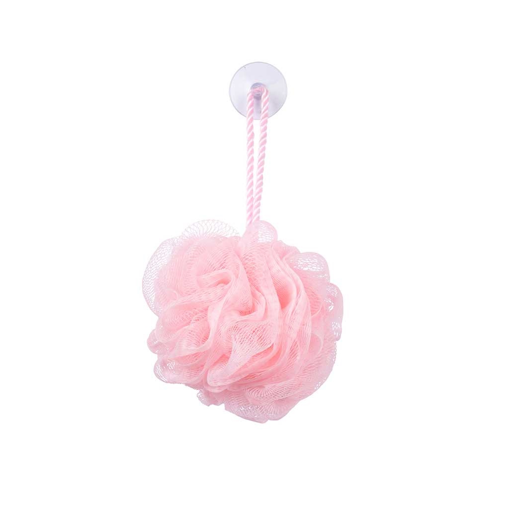 Fleur de douche pour le bain rose