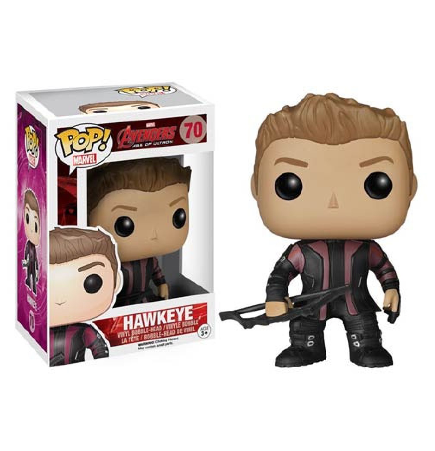 AVENGERS L're d'Ultron POP! Vinyl Bobble Head Hawkeye 10 cm