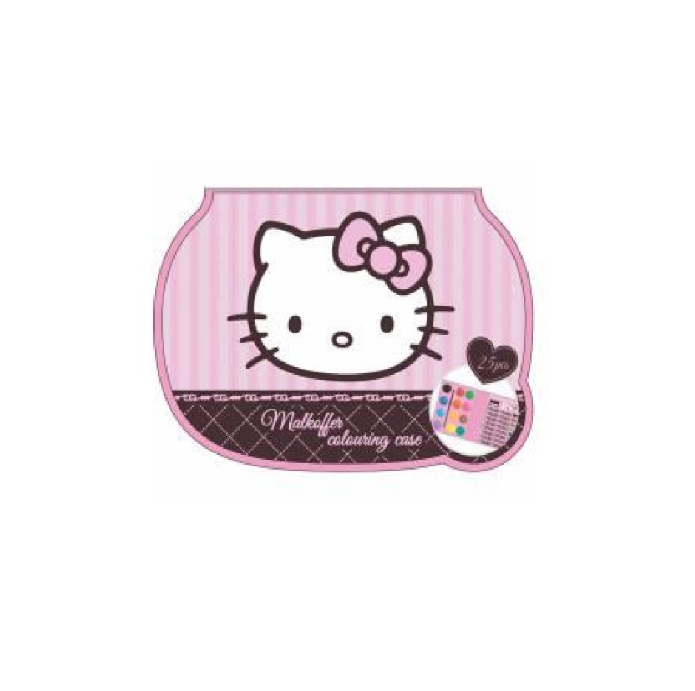 HELLO KITTY Mallette de dessin 25 pices