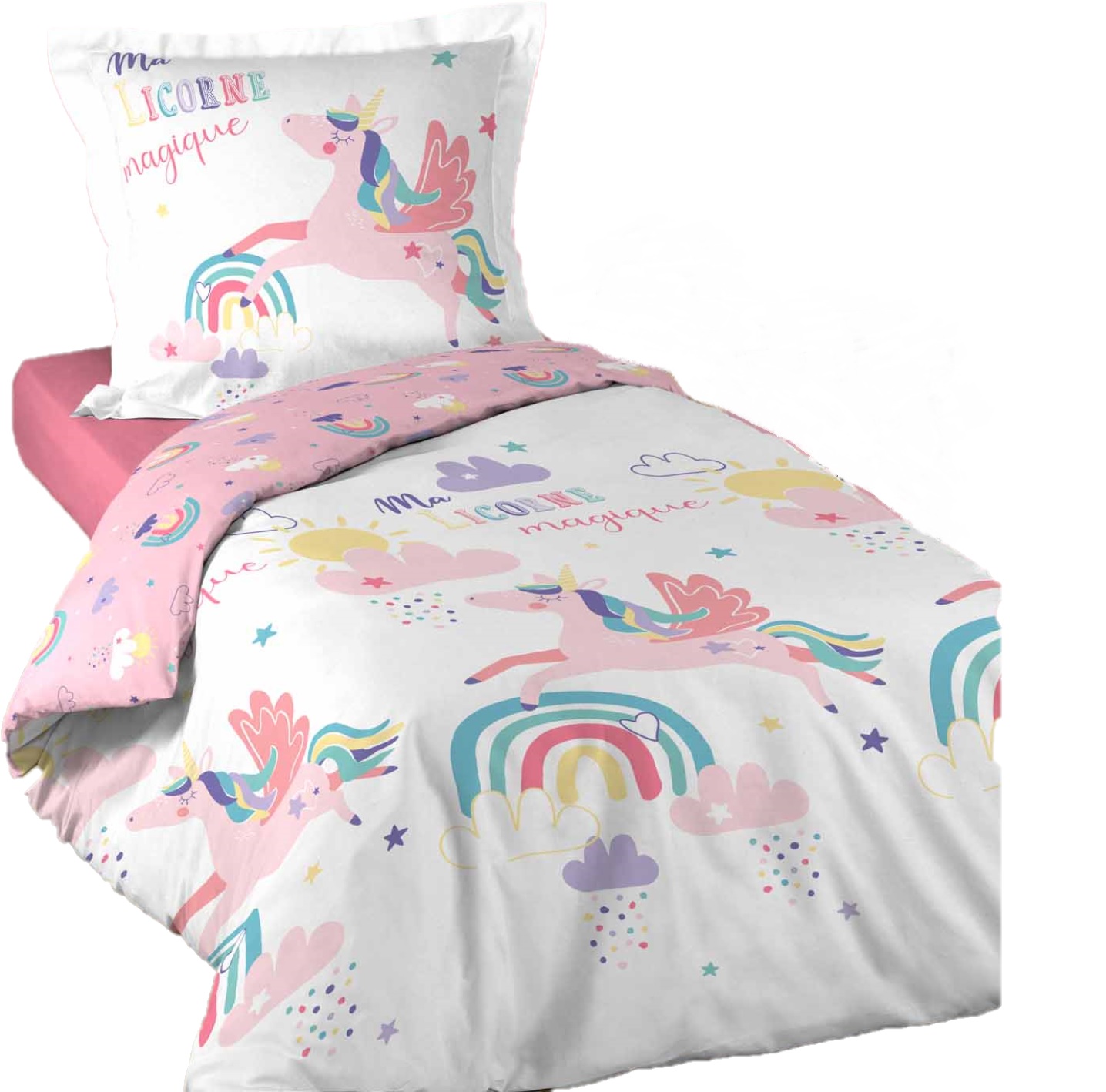 Housse de couette Ma Licorne magique