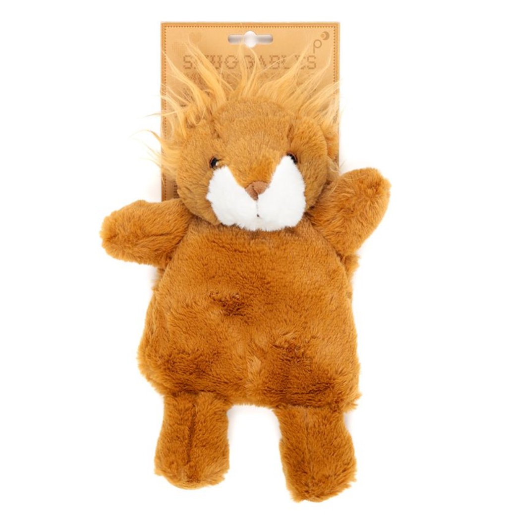 Bouillotte peluche Lion micro-ondes