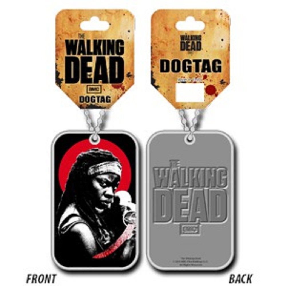 THE WALKING DEAD Pendentif Dog Tag Michonne