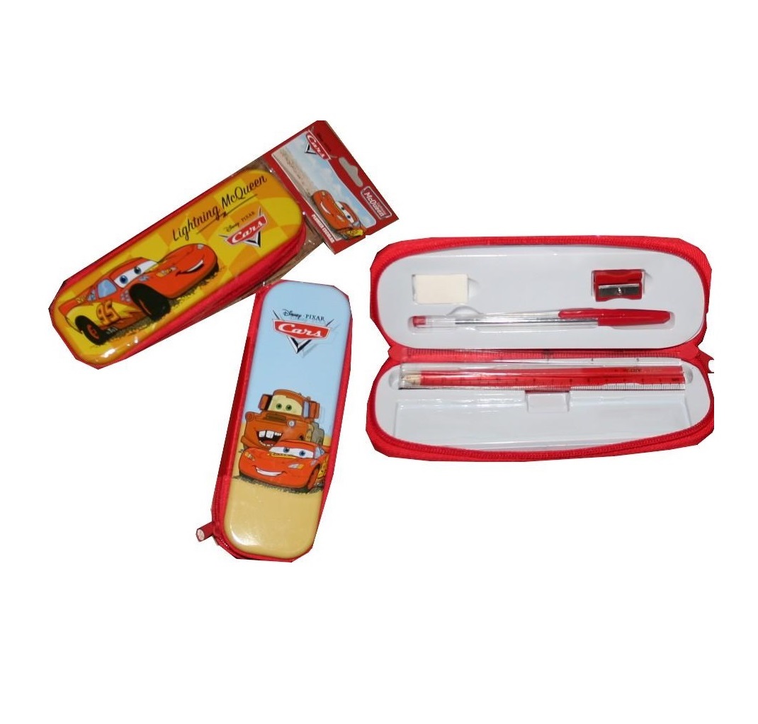 CARS Disney Plumier garni trousse