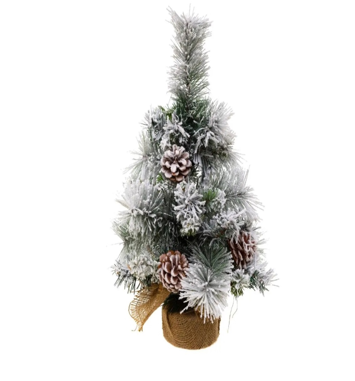 Sapin noel minesota floque 50cm