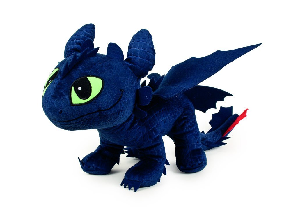 DRAGONS Peluche Toothless 26 cm