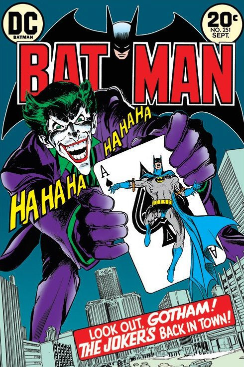 BATMAN Poster Joker Back In Town 61 x 91 cm