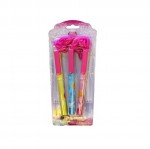 Lot de 3 stylos tour de cou Princesse