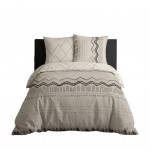 Parure de lit 140 x 200 cm Berbere beige