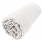 Drap Housse gaze de coton 140x190cm Gaia Chantilly
