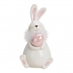 D�coration un lapin de P�ques en c�ramique