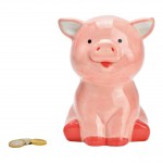 Tirelire en c�ramique cochon