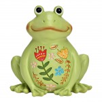 Grenouille de decoration de jardin 13 cm