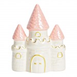 Tirelire en c�ramique chateau de princesse