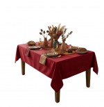 Nappe anti tache 140 x 240 cm Colors rouge