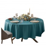 Nappe ronde anti tache 180 cm Colors canard