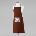 Tablier de cuisine avec poche Ristretto Choco