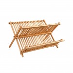 Egouttoir � vaisselle en bois 2 niveaux