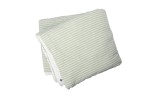 Bout de lit 90 x 200 cm textur� coton et percale Teo
