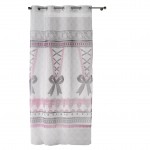 Panneau a oeillets rideau Voile Joli Corset