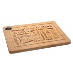 Planche  Dcouper 38 x 28 cm  Grave avec Mots Gourmands