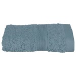 Serviette de toilette invite 30 x 50 cm Couleur moderne orage