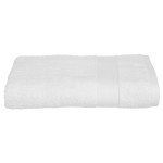 Serviette ou drap de douche 70 x 130 cm Couleur moderne blanc