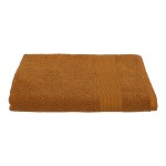 Serviette ou drap de bain 100 x 150 cm Couleur moderne cannelle