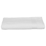 Serviette ou drap de bain 100 x 150 cm Couleur moderne blanc