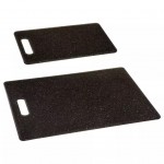 Lot de 2 Planches  Dcouper Effet Pierre  Polypropylne  36 cm et 25 cm