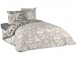 Housse de couette + taies microfibre Tropic clarita