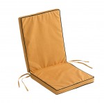 Coussin fauteuil de jardin waterproof 40 x 90 cm sieste jaune