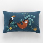 Coussin 30 x 50 cm La jungle aux animaux