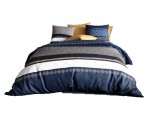 Housse de couette + 2 taies 220 x 240 cm Kalipso