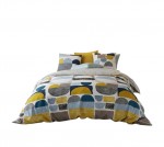 Parure de lit 220 x 240 cm Astral blanc