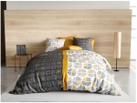 Housse de couette + 2 taies 220 x 240 cm Arthur